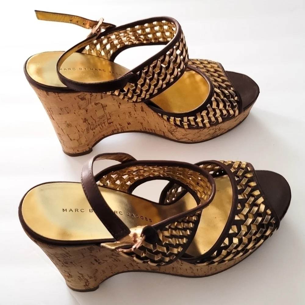 Marc by marc jacobs wedges Size 38 or 7.5